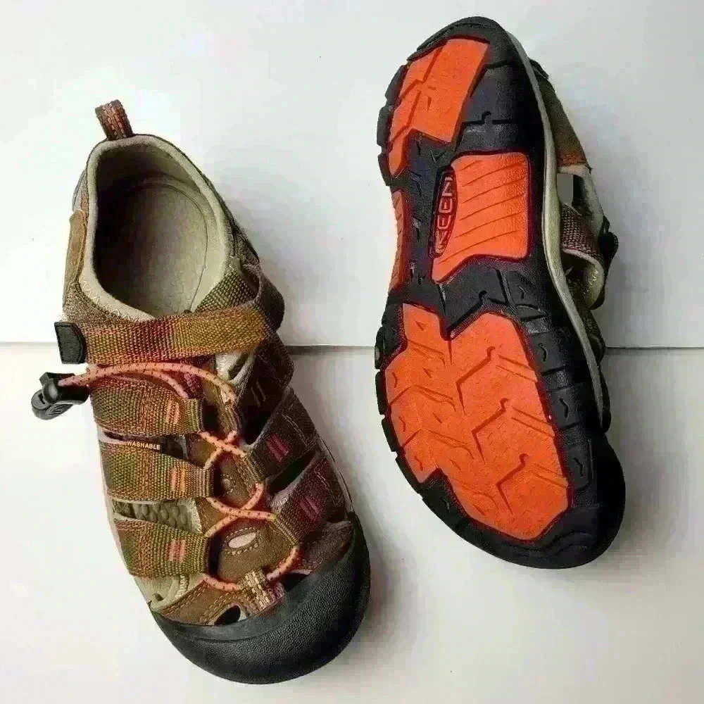 KEEN Youth Newport H2 Waterproof Hiking Sandals Sz 4